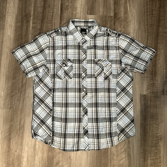 Various Artists Short Sleeve Peal Snap Button - 2XL - Picture 2 of 7